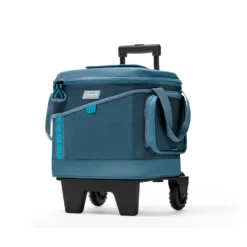 Coleman SPORTFLEX™ 42-Can Soft Cooler With Wheels, Ocean 10 Coleman SPORTFLEX™ 42-Can Soft Cooler With Wheels, Ocean -Coleman Shop Coleman SoftCoolers 2000037632 Ocean 2655 FINAL