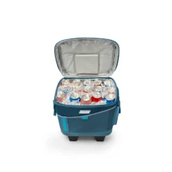 Coleman SPORTFLEX™ 42-Can Soft Cooler With Wheels, Ocean 11 Coleman SPORTFLEX™ 42-Can Soft Cooler With Wheels, Ocean -Coleman Shop Coleman SoftCoolers 2000037632 Ocean 2683 FINAL