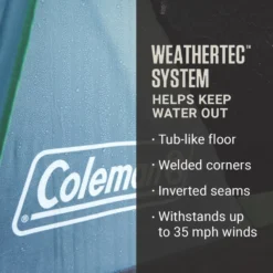 Coleman Sunlodge™ 12-Person Camping Tent, Blue Nights -Coleman Shop Coleman Sunlodge 8P BlueNights ATF3 2