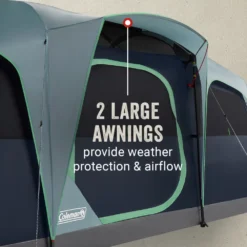Coleman Sunlodge™ 8-Person Camping Tent, Blue Nights -Coleman Shop Coleman Sunlodge BlueNights ATF5