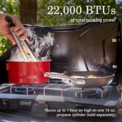 Coleman Triton™+ 2-Burner Propane Gas Camping Stove -Coleman Shop Coleman Triton 2BurnerPropaneGasCampingStove ATF6