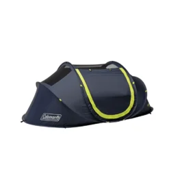 Coleman 2-Person Camp Burst™ Pop-Up Tent With Dark Room™ Technology -Coleman Shop PopUpTent 2P DarkRoom Hero 3 4 Fly Off 0004 v2