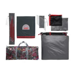 Coleman Skydome™ 4-Person Camping Tent With Full-Fly Vestibule, Evergreen -Coleman Shop SKYDOME20TENT204P20VB20PAISLEY OVERHEAD20CARRY20BAG20SHOT v3 2