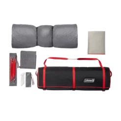 Coleman Skylodge™ 4-Person Instant Camping Tent, Blackberry -Coleman Shop Tent6P Cabin Inst BB Overhead Content Edited