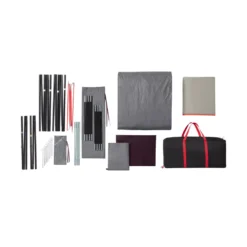 Coleman Skylodge™ 12-Person Camping Tent, Blackberry -Coleman Shop Tent8P Cabin Conv ISR BB Overhead Content 1